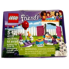LEGO Friends Party Gift Shop Building Kit 52 Pieces Fun Toy Set for Kids Ages 6+