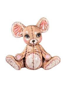 Vintage KIMPLE MOLD MOUSE Adorable Hand Painted From 1985 Ceramic Rare 9" - Picture 1 of 13