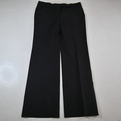 Ann Taylor 6 Black Wool Bootcut Dress Trouser Womens Pants - Image 1 of 4