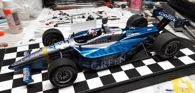 2002 Dario Franchiti Team Green custom 1/18 scale - Image 1 of 3