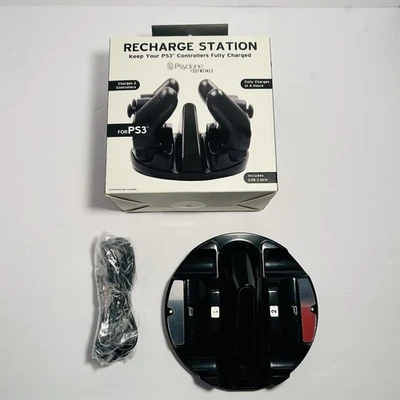 Estación de recarga Psyclone Essentials PlayStation 3 - Mando PS3 DualShock 3 Foto 1 de 4