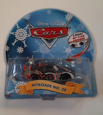 RARO Disney pixar cars look eyes change NITROADE nr.28 mattel scala 1/55 maclama - Immagine 1 di 4
