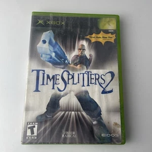 TimeSplitters 2 Microsoft Xbox Original XBOX No Manual Tested Authentic - Picture 1 of 6