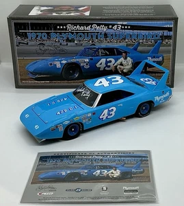 1970 1/24 #43 Richard Petty “Plymouth Superbird”AUTOGRAPHED University of Racing - Picture 1 of 5