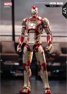 Figura de acción 1/7 Iron Man Mark 42 versión LED Marvel Avengers Infinity War - Imagen 1 de 10