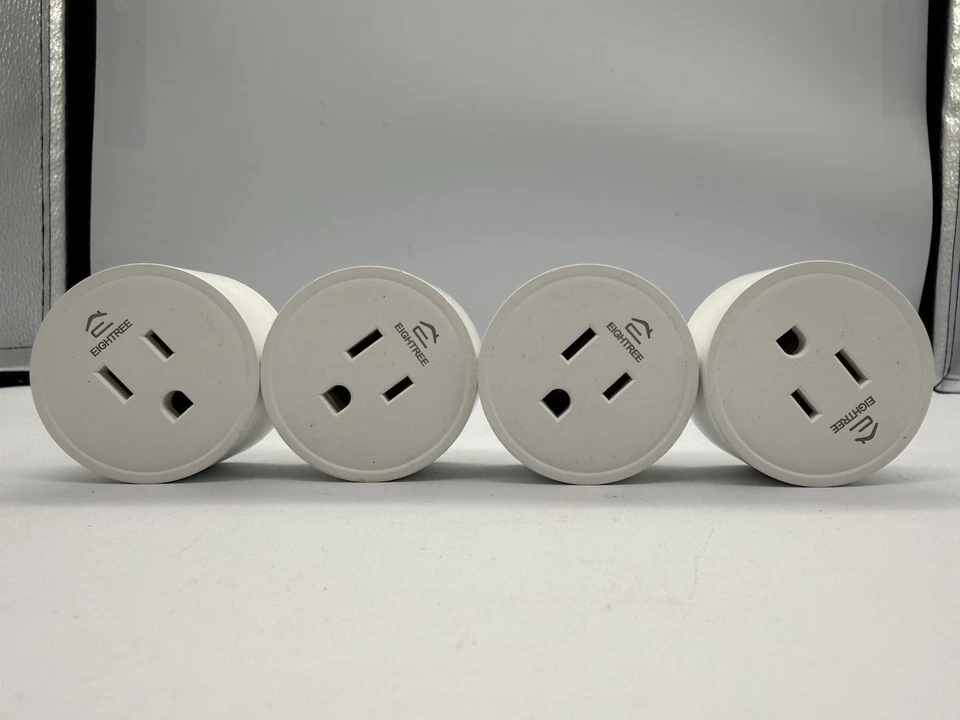 Smart Plug EIGHTREE Smart Plugs (4) Work with Alexa and Google (New No Box) - Image 1 of 1