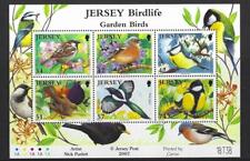 Jersey 2007 Birdlife Set 6 Miniature Feuille non Montés Excellent État , MNH