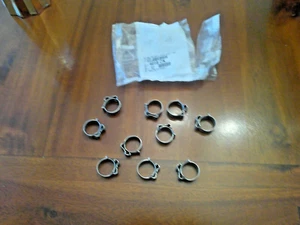 10 X GENUINE CITROEN/PEUGEOT HOSE CLIPS - Picture 1 of 3