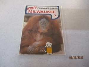BEER BARREL CITY Milwaukee, Wisconsin postcard - Picture 1 of 2
