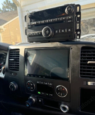 For Chevy Silverado 2009-2012 Apple CarPlay Android 14 GPS Nav Radio Head Unit - Image 1 of 4