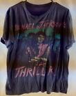 vintage 2009 Michael Jackson THRILLER Zombie spell out T-SHIRT 4pix