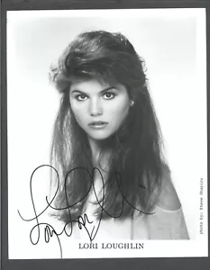Lori Loughlin - Foto firmada con autógrafo - Casa completa - Imagen 1 de 2