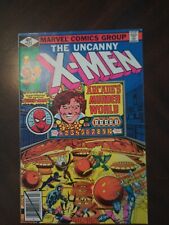 Uncanny X-Men #123 (1979) VF  Spider-Man App,  Bronze Key Comic Nice Copy