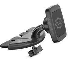 WizGear Rectangular Head Universal CD Slot Magnetic Car Mount Holder for Cell