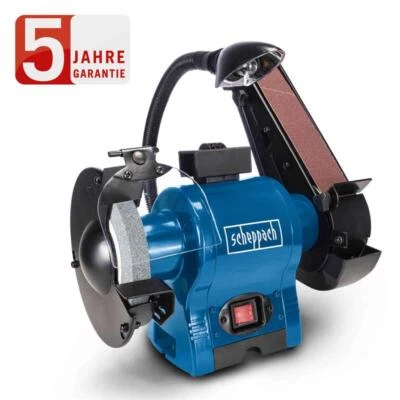 Scheppach Schleif-Poliermaschine BGS700 Kombinationsschleifer 150mm/250W - Bild 1 von 4