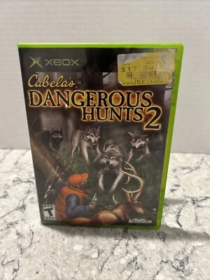 Cabela's Dangerous Hunts 2 (Microsoft Xbox, 2005) Complete With Manual & Tested - Image 1 of 4