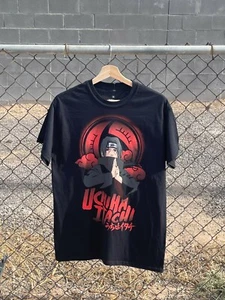 Anime Uchiha Itachi Naruto Shippuden Men's M T-shirt Graphic Print - Picture 1 of 1
