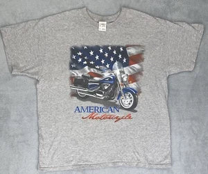 American Motorcycle Herren Tshirt Größe XL grau - Bild 1 von 4
