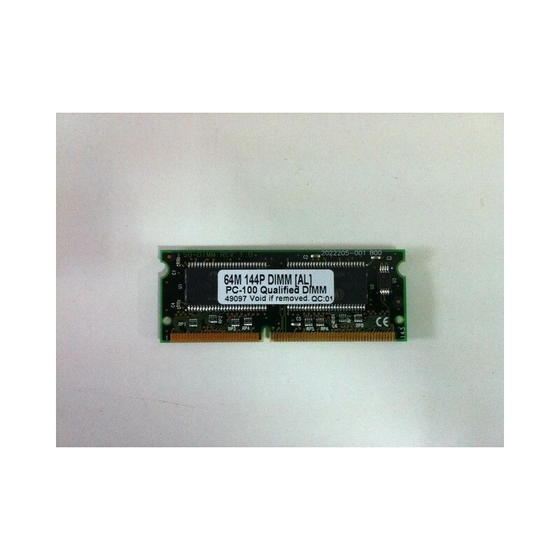 Memoria dimm 64 mb pc100 sdram para portatiles - Imagen 1 de 1