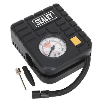 MS163 Sealey Micro Air Compressor With Work Light 12V Steering, Hub & Suspension • 26.44£