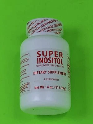Vitamin B8 Super Inositol 💯% Powder Form 4 OZ 113.39 grams🌞Sunshine Valley - Image 1 of 4