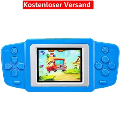 Blue Retro Handheld Konsolen-System – 218 Vintage Spiele für Kinder ab 4 Jahren - Bild 1 von 2