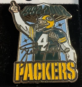 Green Bay Packers Brett Favre 1992 - 2008 Image Pin - Picture 1 of 1