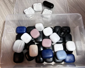 FAULTY JBL 35pcs LOT Bundle Mix Wireless Bluetooth Earbuds Headphones - Picture 1 of 11