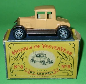 Matchbox Yesteryears / Y8 1926 Morris Cowley Bullnose in Type C Box - Picture 1 of 12