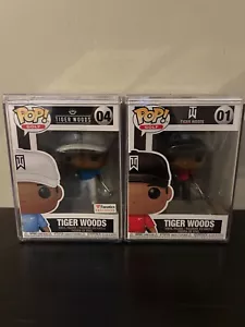 Tiger Woods Funko Pop! Golf. Pack combinado. Exclusivo de fanáticos #01 y #04. Nuevo. - Imagen 1 de 13