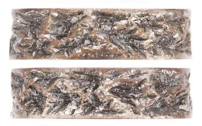 Antiguo japonés Fuchi cobre superficie áspera metal blando Koshirae Tsuka Samurai Foto 1 de 4