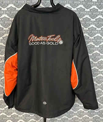 Matco Tools Mens Softshell Jacket Fleece Lined XXL 2XL Black Orange Good As Gold - Image 1 of 4