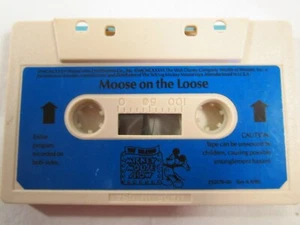 Audio Cassette 1986 Mickey Mouse Show MOOSE ON THE LOOSE 12D1 - Imagen 1 de 2