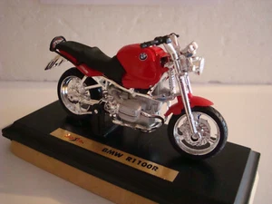 BMW R 1100R Rojo - 1:18 Maisto - Imagen 1 de 2