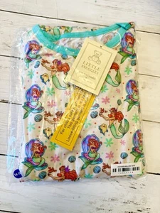Little Snuggles Bamboo Pajamas Ariel Little Mermaid Pajamas - Picture 1 of 2