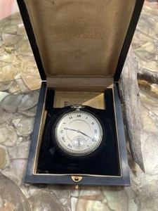 E. Howard Keystone Pocket Watch, 17 Jewel, With Original Case And Papers - Picture 1 of 9