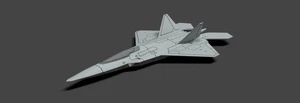 3D Printed 1/144 Scale US F-22C Fifth Generation Fighter Unpainted Model - Picture 1 of 6