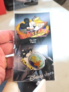 2001 Disney 100 Years of Dreams LE Pin #37 Katze Figaro & Cleo aus Pinocchio 1940 - Bild 1 von 2