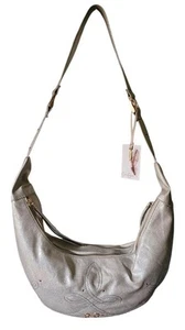 NEW Jessica Simpson London Hobo In Champagne Crescent Vegan Shoulder Bag Purse - Picture 1 of 11