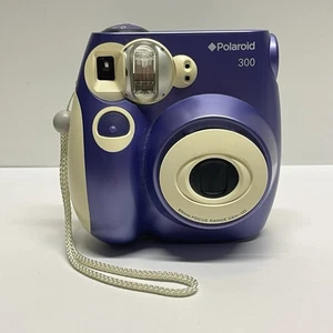 Polaroid PIC-300 Instant Print Film Camera - Purple - TESTED WORKING! - Picture 1 of 7