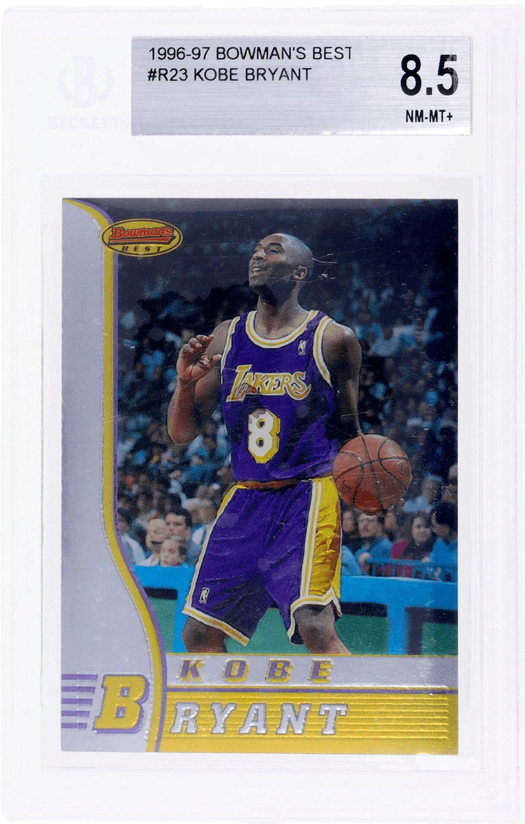 Bowman Kobe Bryant Basketball Rookie Trading Cards & Accessories