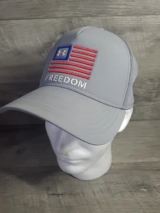 Under Armour Mütze Kappe UA Freedom Erwachsene Trucker Druckknopflasche modernes Logo USA Amerika - Bild 1 von 7