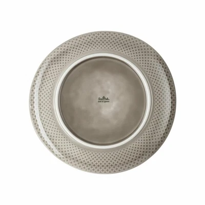 Rosenthal Junto Pearl Grey flat plate, porcelain, gray 27cm 10540-405201-10867 - Image 1 of 2