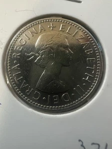 Foreign Coin - Great Britain - One Shilling 1955 (Scottish Crest) Item 371 - Picture 1 of 2