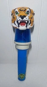 Vtg 1985 Ringling Barnum Bros & Bailey Circus Spinning Head Tiger Light, Blue  - Picture 1 of 10