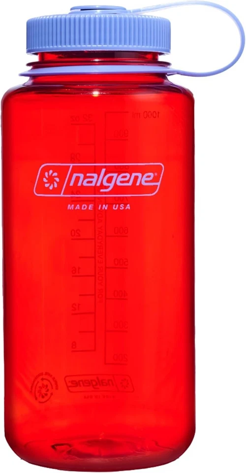 Nalgene Sustain 32 oz. Narrow Mouth Water Bottle Marmalade Orange