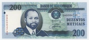 Mosambik 200 Meticais 1-6-2006 Pick 146 UNC Banknote Stempelglanz - Bild 1 von 2