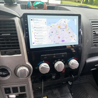 Apple Carplay Car Stereo GPS Radio For Toyota Tundra 2007-2013 Sequoia 2008-2018 - Изображение 1 из 4