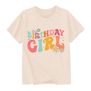 7th 8th Birthday Girl Shirt 7 Years Old Girl Birthday Gift 8 Years Seven Eigh... - Picture 1 of 6