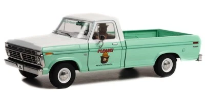 GREENLIGHT - FORD F-100 1975 Foresta OREST SERVICE VERDE - 1/18 - GREEN13636 - Immagine 1 di 4